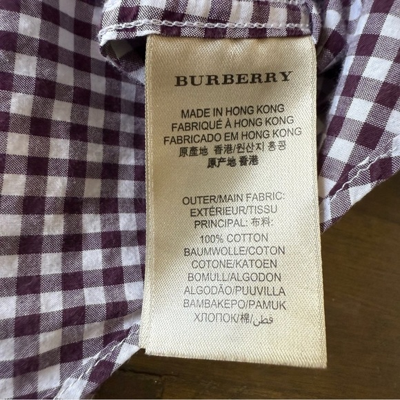 Burberry Button Up Long Sleeve Shirt - Picture 8 of 11